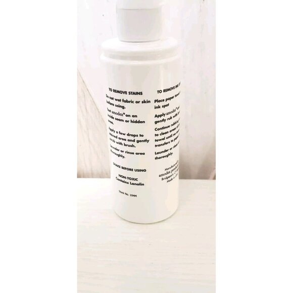 Amodex Products Inc Liquid Ink & Stain Remover 4oz, Fresh and Clean X 2 And 5pks - Picture 3 of 3